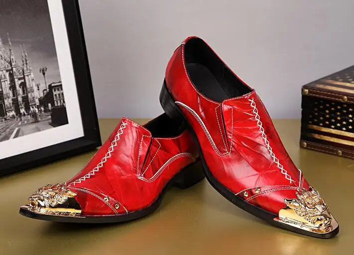 Novo Ročno Moških, Gospod Luksuzni čevlji in Gold Top Moda stranke in poroka moških obleko, čevlji za moške stanovanj