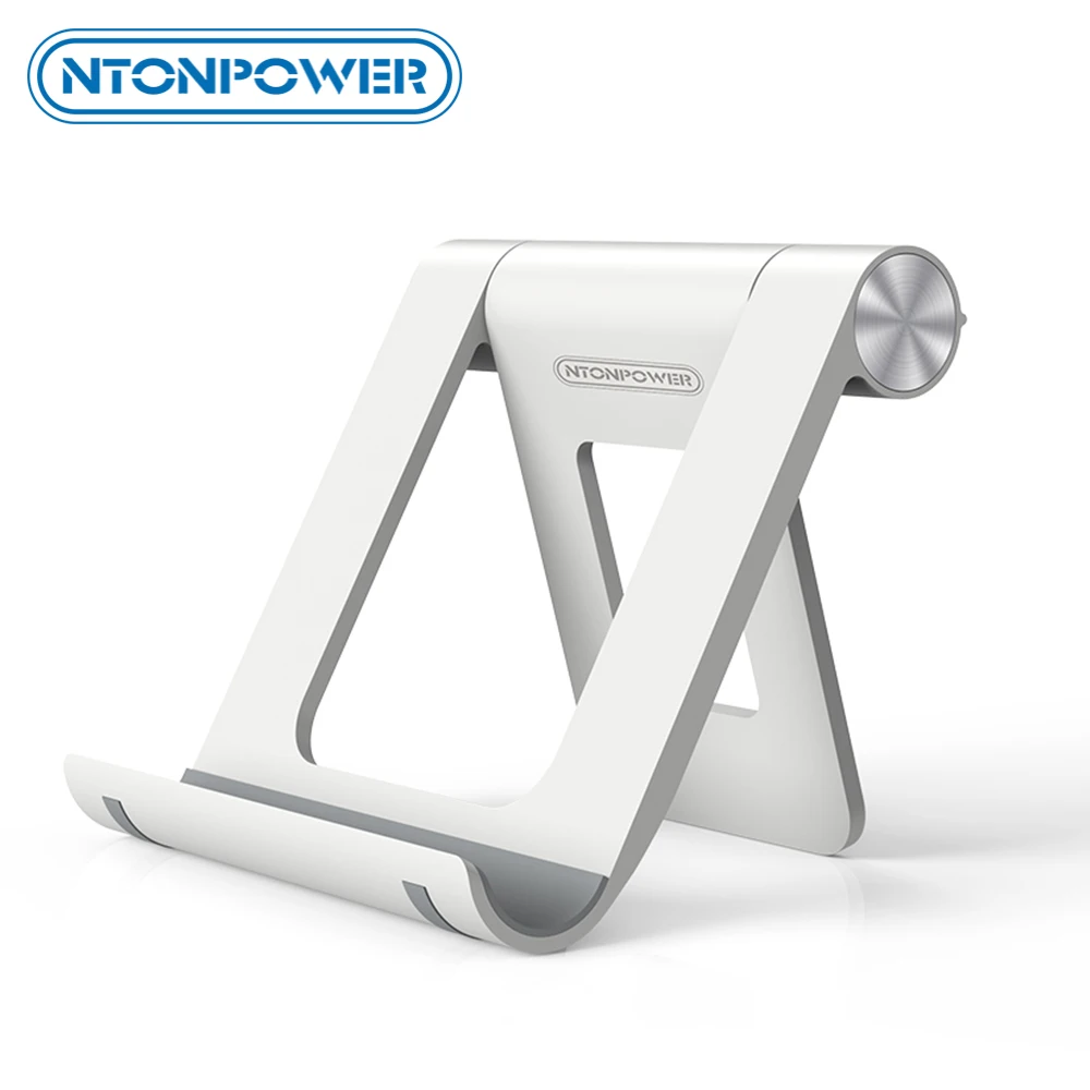 NTONPOWER Telefon stojalo Držalo za iPhone 8 X 7 Tablet Stojalo 360-Stopinjski Nastavljiv Mobilni Telefon, Držalo za Zložljivo Mizo Nosilec za Telefon