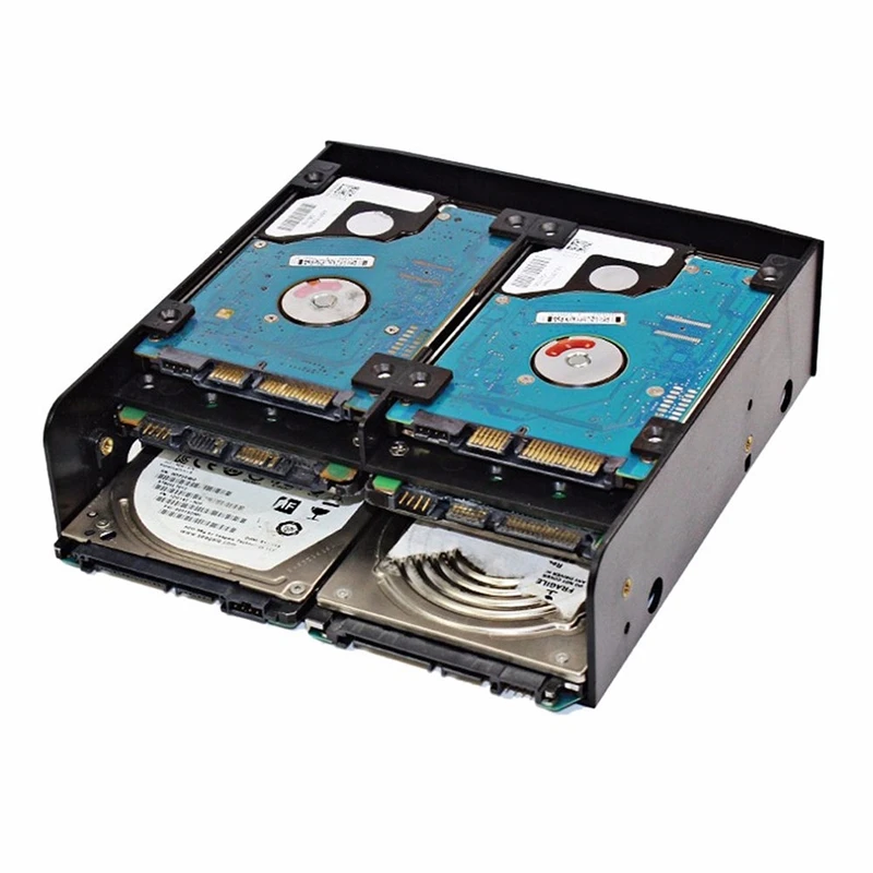 OImaster Multi-funkcionalne Trdi Disk za Pretvorbo Rack Standard Pasov 5,25 Palca Naprava ima 2.5 inch / 3,5-palčni HDD montažni vijak