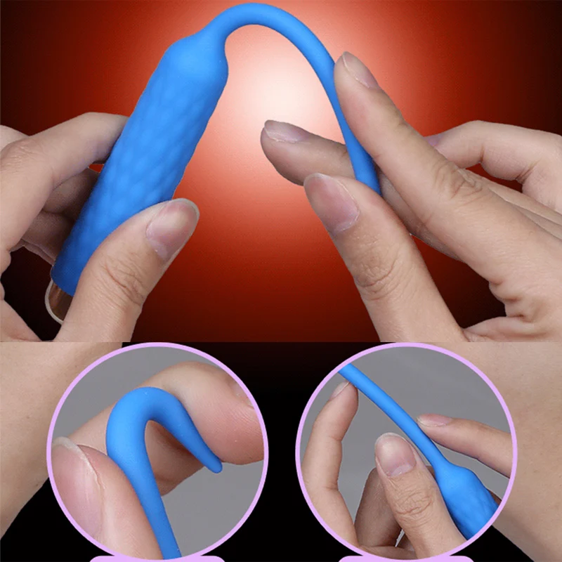 Omysky Sečnice Stimulacije Vibrator, Dildo Sečnice Kateter Penis Plug Dilator prostate Masturbator Odraslih Moških spolnih izdelka