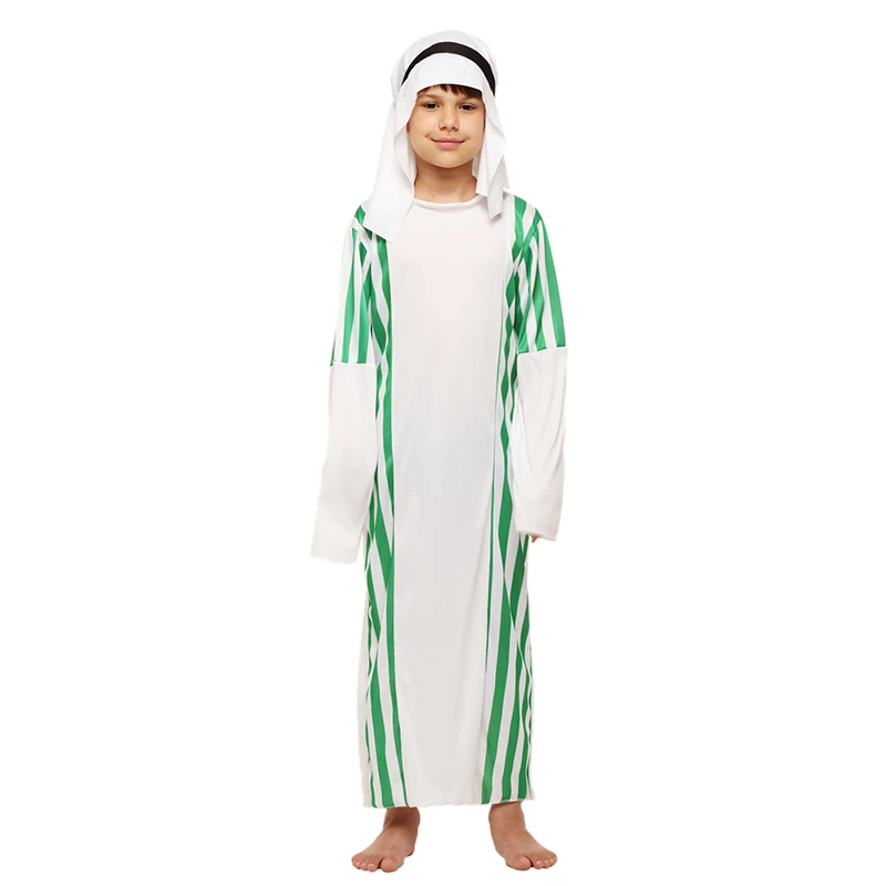 Otroci Arabski Arabskem Kostum Bližnjem Vzhodu Kostum Haljo Fant Otrok Princ Oblačila Halloween Carnival Cosplay Otrok Musliman Kostumi