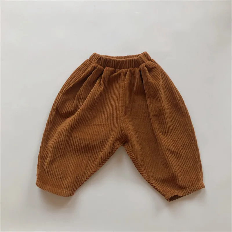 Otrok velvet priložnostne hlače 2020 jeseni, pozimi malčka otroci zgostitev hlače za fantje in dekleta priložnostne toplo harem hlače 1-6Y