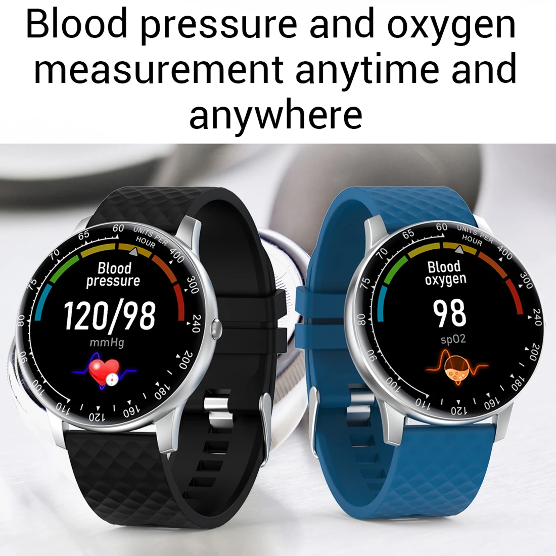 Pametno Gledati Moške DIY Watchface Poln na Dotik Fitnes Tracker Srčnega utripa, Krvnega Tlaka, Pametna Ura Šport Smartwatch Ženske