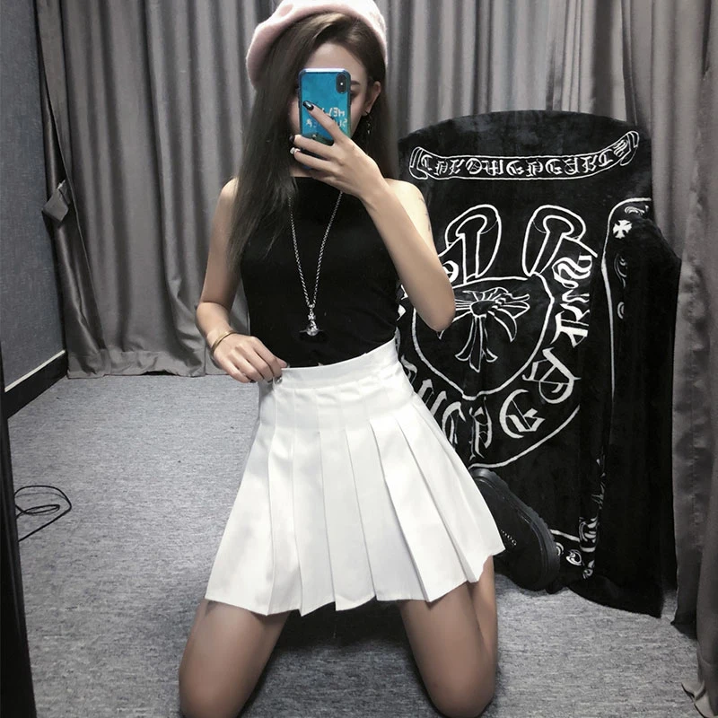 Priložnostne Ženske Pleat Krilo Cosplay Anime JK Kariran Krila Japonska Stil Dekle Šoli Uniforme Kratka Obleka