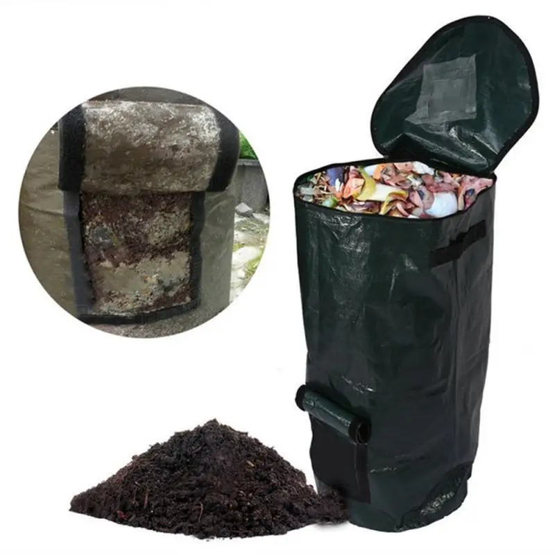 Probiotiki Vrečke Kompost Vrečko Fermentirajo Kuhinja Odstranjevanje Odpadkov Domač Ekološki Kompost Vrečko Kuhinjski Vrt Leglo Shranjevanje