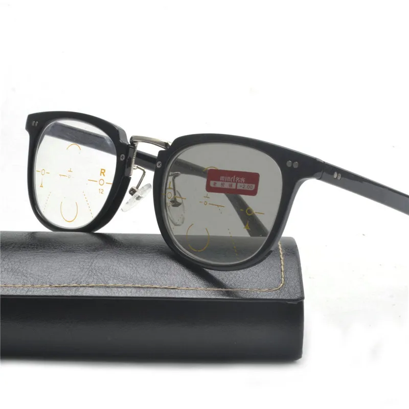 Progresivna Multifokalna očala Prehod sončna Očala Photochromic Obravnavi Očala Točk za Bralca v Bližini Daleč pogled dioptrije NX