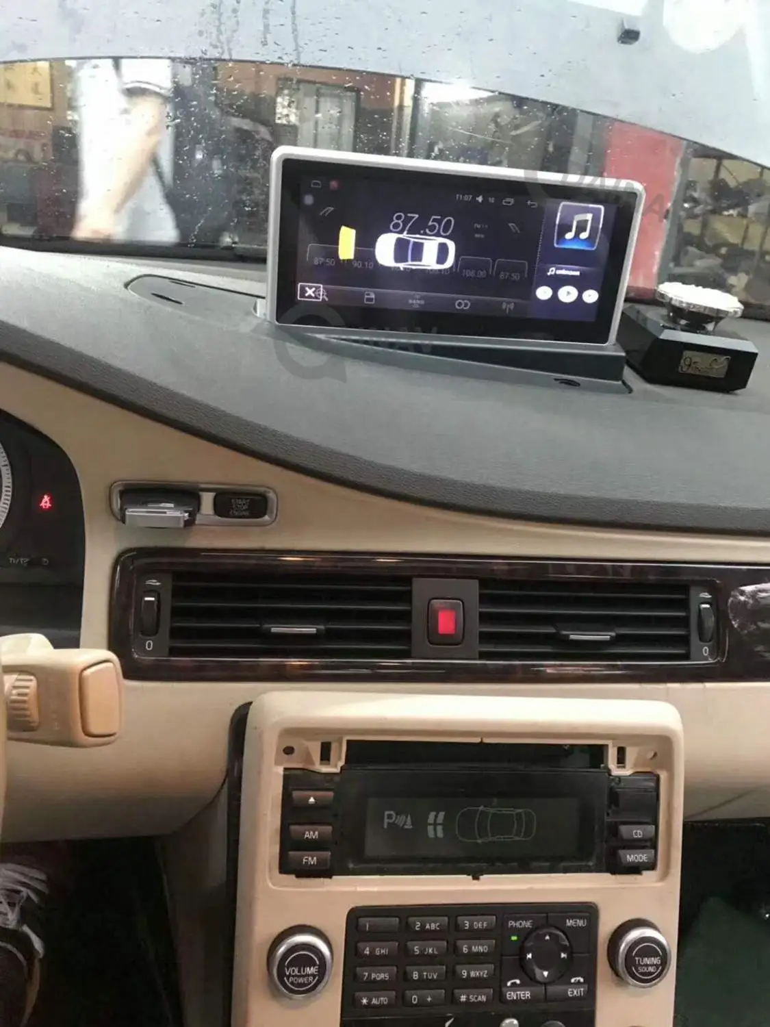 PX6 2 Din Android HD zaslon, Avto Večpredstavnostna DVD Video Predvajalnik Za za-Volvo S80 2004 2005-2011 Avtomobilski Stereo Radio, GPS Navigacija