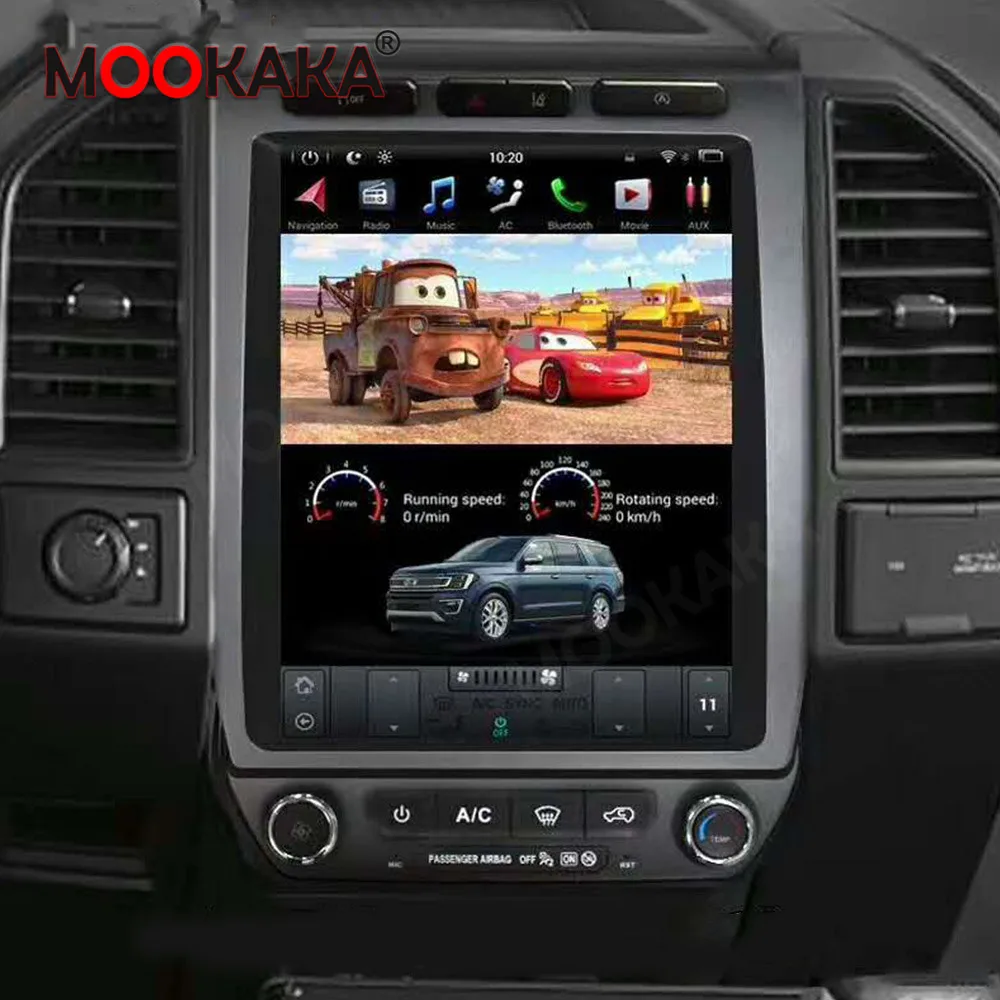 PX6 Tesla Zaslon Android 9.0 4+64 G Avto, GPS Navigacija Za Ford Expedition 2018 2019 2020 Večpredstavnostna DVD Predvajalnik, Stereo Vodja Enote
