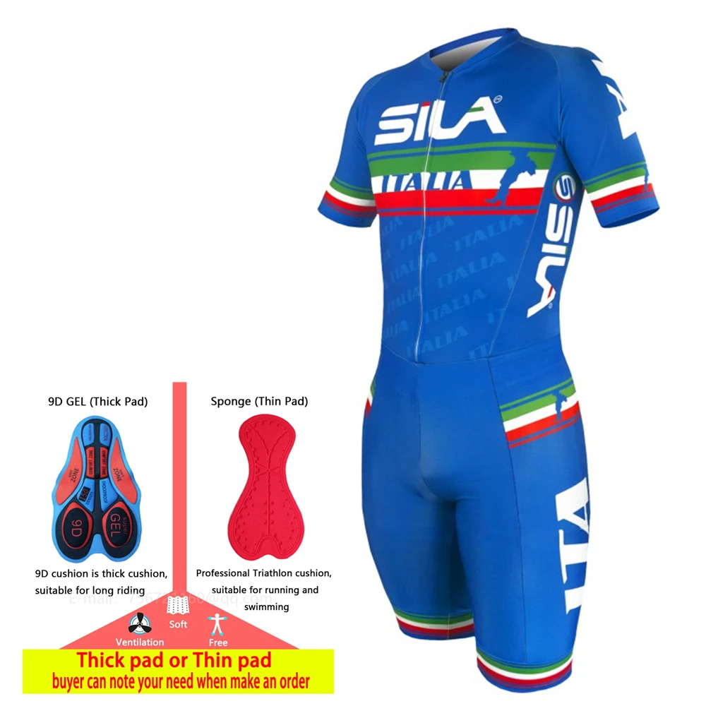 SILA na prostem poleti moških kratek sleeved kolesarjenje Jersey set Bodysuit maillot ciclismo hombre MTB oblačila dihanje triatlon obleko