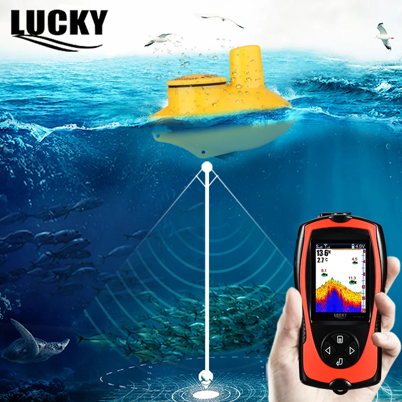 Smart Wireless Echo c Sonar ribe finder brezžični Sonar senzor fish finder za led morski ribolov