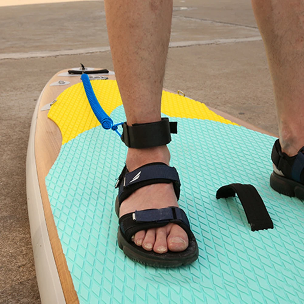 Surf Sup 3 Meter/10Feet Gleženj Vrvici Deskanje Elastična Kolobarjih Stand UP Paddle Board Noge Vrv Desko Gleženj Naviti na Vrvici