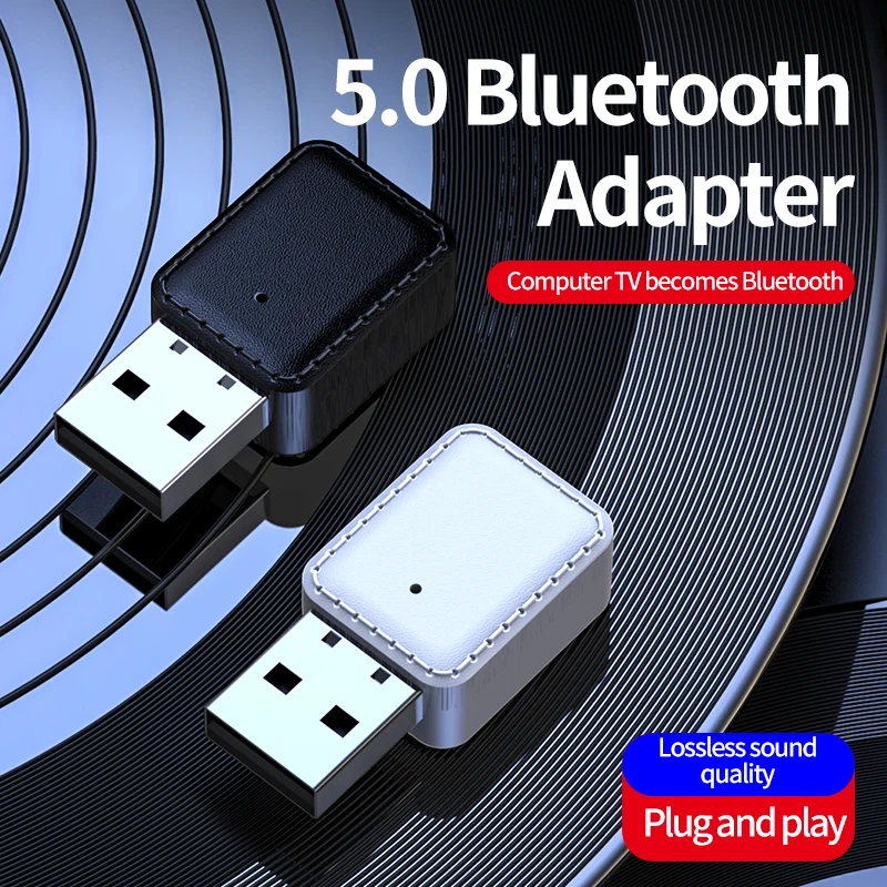 Tebe Mini 2 V 1 Bluetooth 5.0 Sprejemnik Oddajnik 3.5 mm Aux Wireless Audio Glasba nastavek Za Zvočnik Slušalke PC Avto