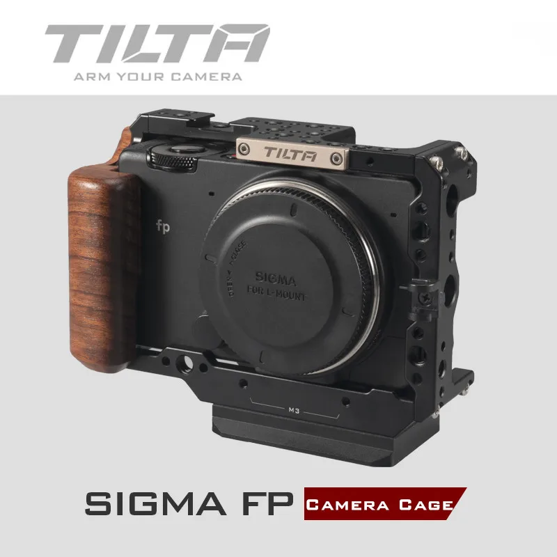 Tilta Sigma Fotoaparat Kletko ZA Sigma FP SINMA FP fotoaparat dslr Opremo ploščad na vrhu ročaj baseplate leseni ročaj