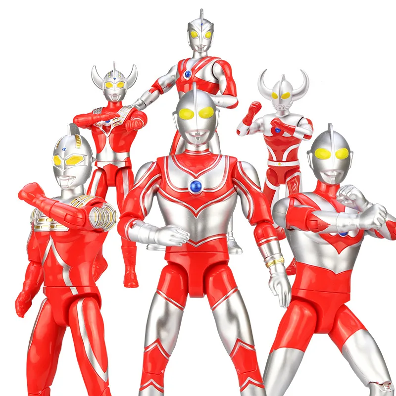 Ultraman Taro Sedem Jack Ace Oče Ultra Ljubka Akcijska Številke PVC Lutka Zbirka Model Igrače Darila