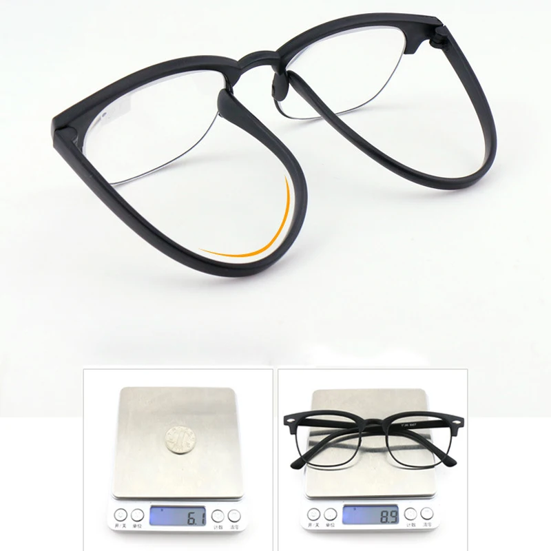 VCKA TR90 Obravnavi Očala Presbyopic Očala Polovici okvirja Starejšega Očala Moški Ženske Očala +1.0 +1.5 +2.0 +2.5 +3.0 +3.5 +4.0