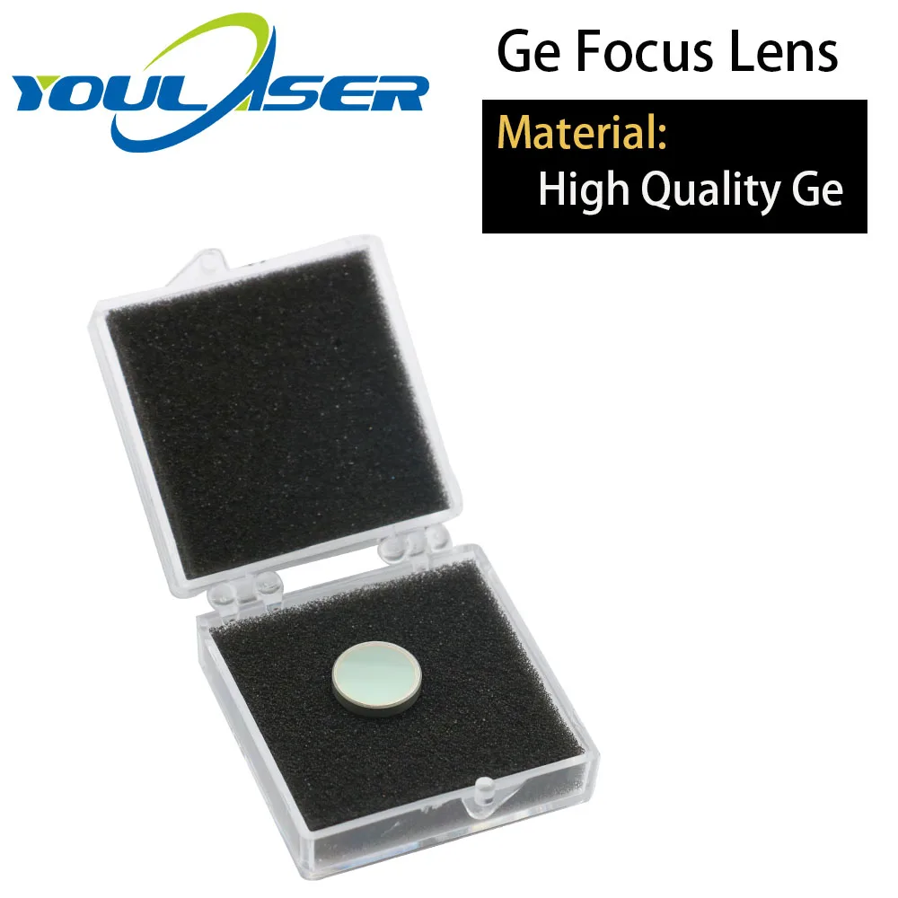 Visoka Kakovost Ge, ki se Osredotočajo Objektiv za CO2 Laser Graviranje Rezanje DIa. 12 mm Goriščno 50,8 mm 2