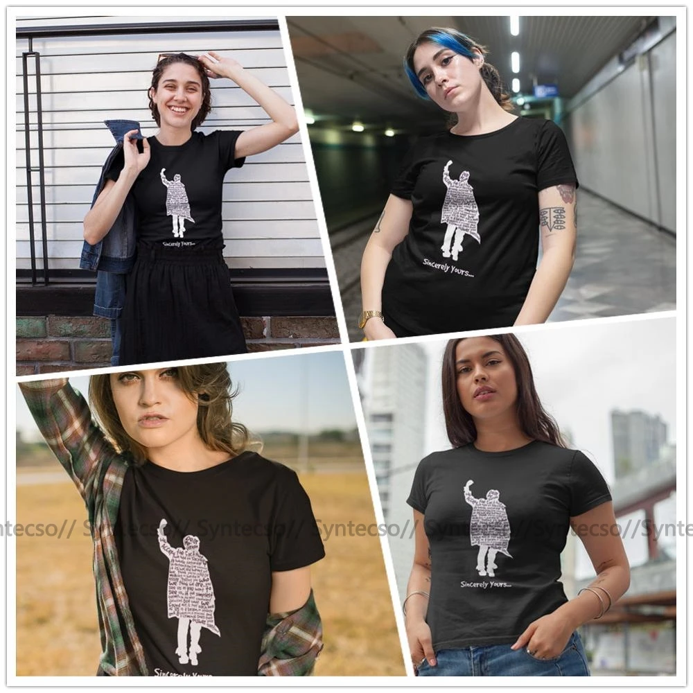 Visoka Šola T-Shirt Zajtrk Club - s spoštovanjem - Bela Majica Bombaž Kratkimi Rokavi tshirt Ženske Dame Tee Majica