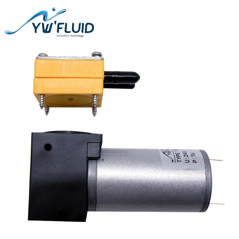 YWfluid vroče prodajalec 12V/24V DC motor mini prepone črpalka se uporablja za čiščenje Vode YW02-A-DC