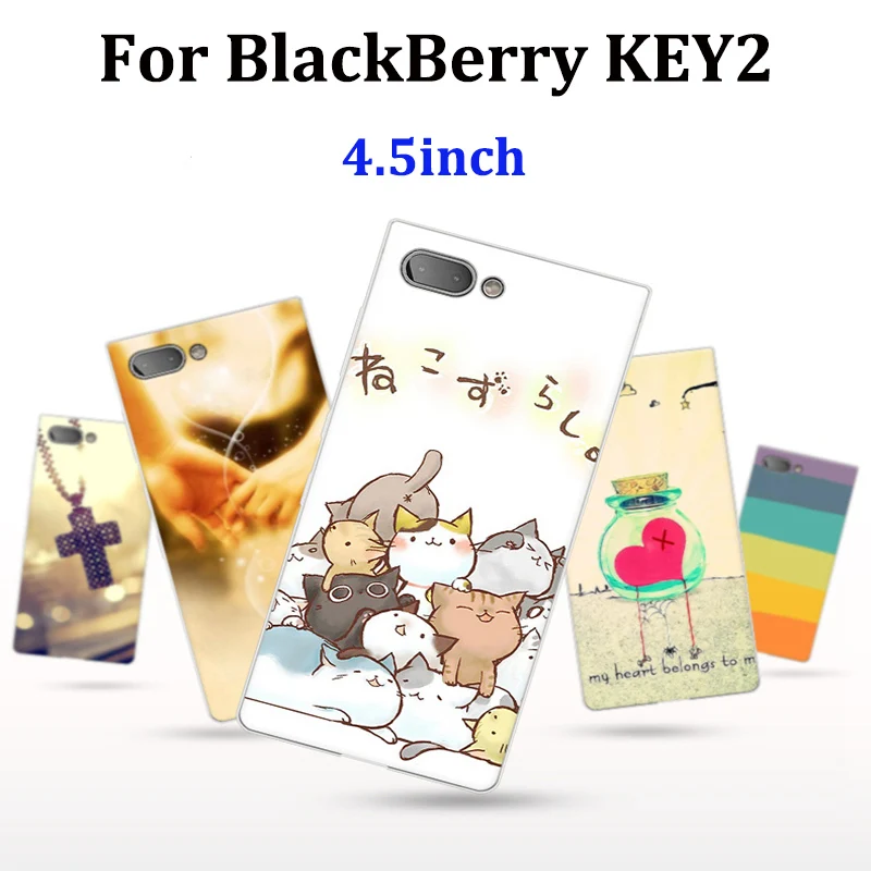 Za BlackBerry KEY2 Primeru srčkan risanka mehko Primeru telefon BlackBerry TIPKO 2 Pokrov zaščitni Lupini BBF100-4 fundas capas coque