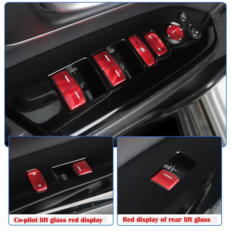 Za Honda Ying Hao 2020 CRV Okno Gumb Dekoracijo Nalepke, 2017-2019/ Hibridni Spremenjen Steklena Dvižno Nalepke Avto Deli