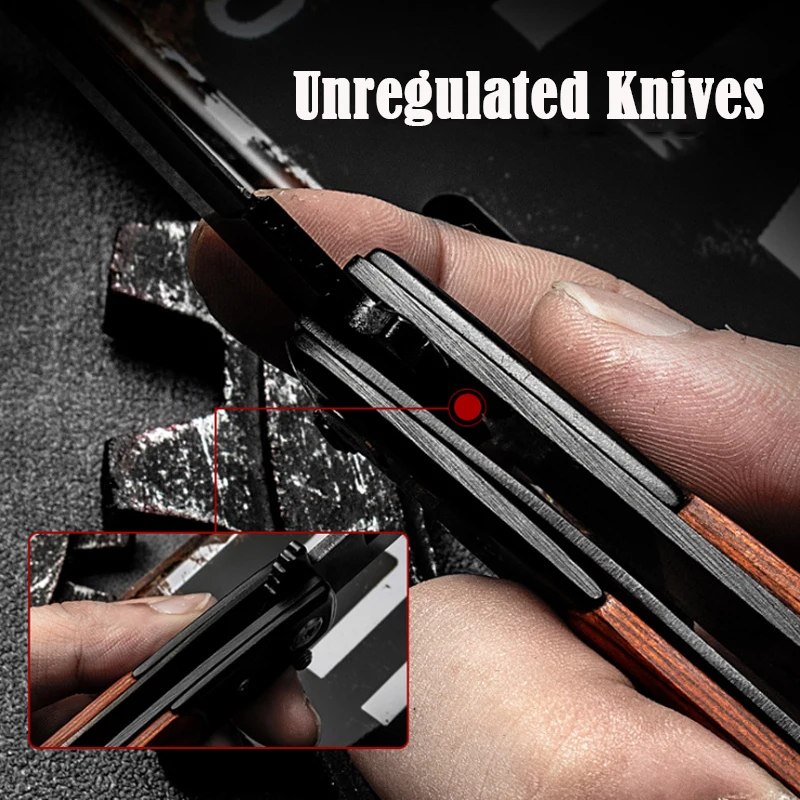 Zunanji Preživetje Fiksno Rezilo Noža samoobrambe Orožja Multi-funkcijo Žep Folding Nož Visoko Trdoto Vojaške Sadje Noži