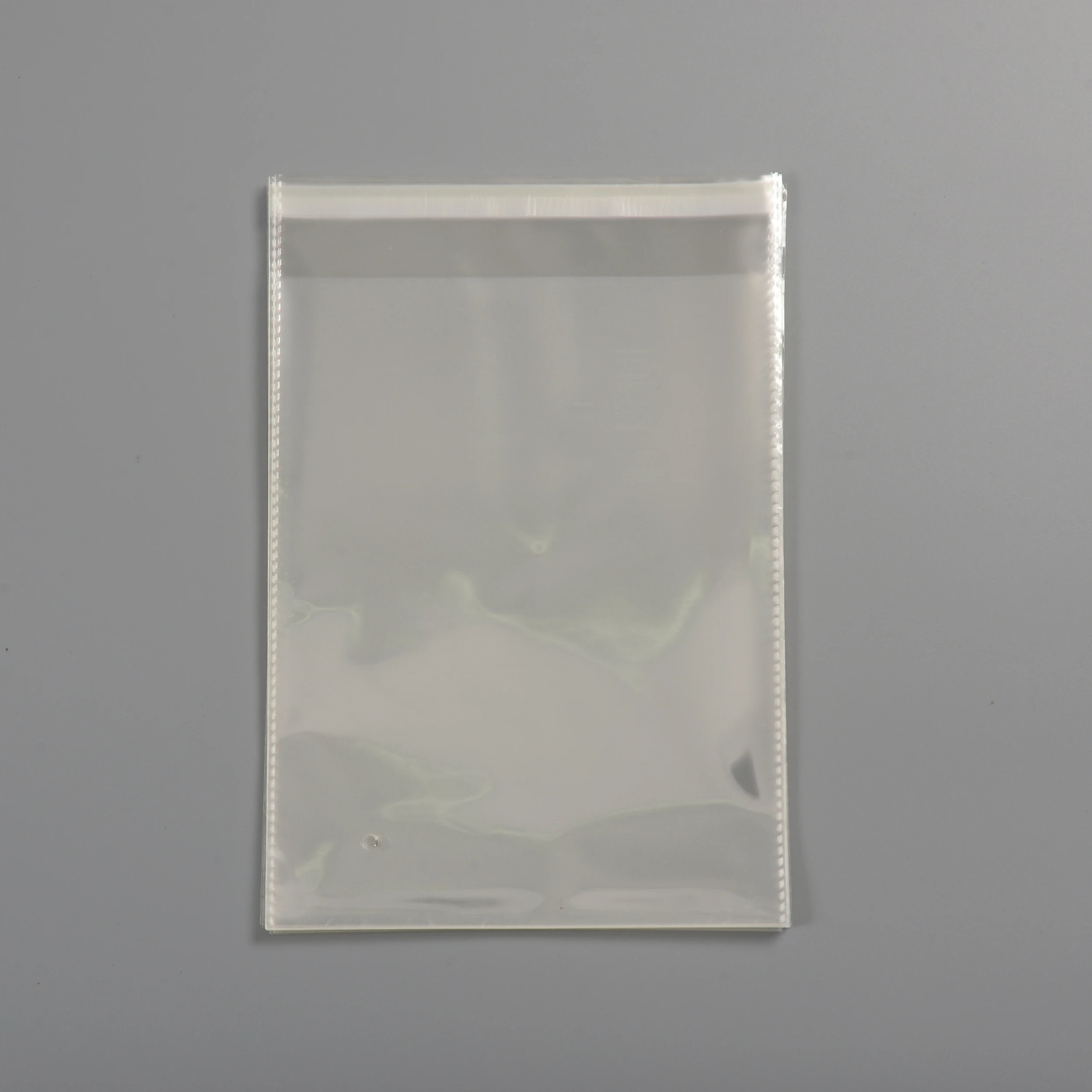 Širina 4 do 19 cm Stitched Strani Plastike, Prozorni Vrečke Opp Vrečko Oblačil Pakiranje Skladiščenje Igrač Darilni Vrečki Več Velikosti samolepilno